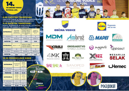 14. kolesarska dirka Občine Vodice in Pokal Lidl (foto: KD Rog)